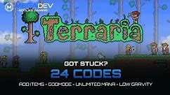 TERRARIA Cheats: Add Items, Godmode, Unlimited Mana, Low Gravity, ... | Trainer by MegaDev