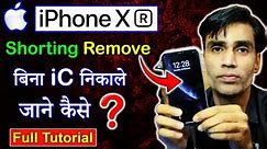 iPhone XR Shorting Remove without removing iC #iphonexr #shorting #iphonerepair