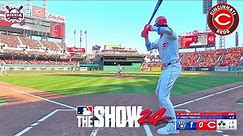 MLB The Show 24 Cincinnati REDS vs Milwaukee BREWERS - FIRST GAMEPLAY PS5 60fps HD