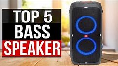 TOP 5: Best Bass Bluetooth Speaker 2024