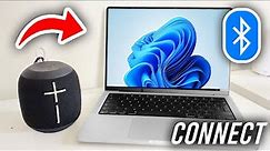 How To Connect Bluetooth Speaker To Laptop - Full Guide