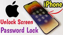 Unlock iPhone Screen Password Lock in 2 minutes | How To Unlock iPhone If Forgot Passcode