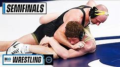 Every Mat 1 Match from the 2021 Big Ten Wrestling Championships Semifinals | 2021 Big Ten Wrestling