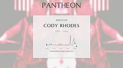 Cody Rhodes Biography - American professional wrestler (born 1985)