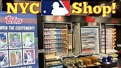 I BOUGHT BASEBALL CARDS AT THE MLB SHOP IN NEW YORK CITY!