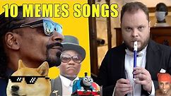 10 Memes Songs on the Slide Whistle
