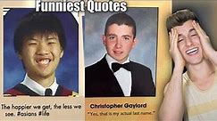 Funniest Senior Yearbook Quotes