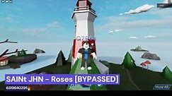 SAINt JHN - Roses roblox ID code [BYPASSED]