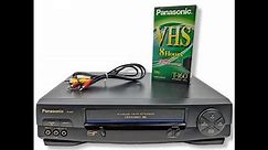 Panasonic PV-9451 VCR 4-Head Omnivision VHS Hi-Fi Stereo Player Recorder