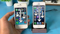 NEW How to Downgrade iPhone 4s/5 into Any Older iOS