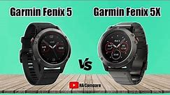 Garmin Fenix 5 vs Garmin Fenix 5X || Full Comparison