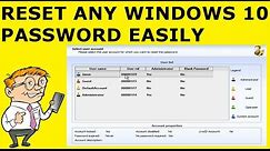 How to Reset Your Forgotten Windows 10 Password | Free Method 🔑