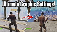 These Are The BEST Settings In Fortnite! - Performance Mode Guide!