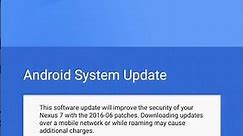 How to update Nexus 7 (2013) to latest version