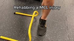 MCL injury rehab #physio #physiotherapy #mcl #knee #kneeinjury #foryou #fyp
