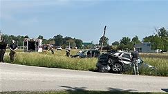 One injured following two-vehicle crash on US 41 in Farmersburg