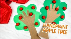 Handprint Apple Tree Craft