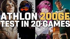 Athlon 200GE | Test in 20 Games [Athlon 200GE + VEGA 3]