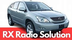 Connect iPhone to Lexus RX 300 / RX 350 Radio for Streaming Music ( No Bluetooth )