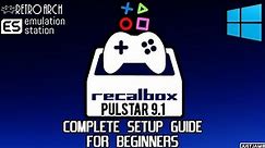 Ultimate Recalbox Pulstar 9.1 Easy Setup Guide For Windows PC #recalbox #frontend #emulator