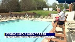 Diving into a new career: 82-year-old grandpa becomes Nashville lifeguard