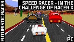 Speed Racer in The Challenge of Racer X (1993) - PC Futuristic Racing Games