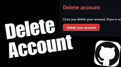How to delete GitHub account? (Permanently!)