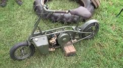 EXTREMELY RARE WW2 EXCELSIOR WELBIKE MOTORCYCLE