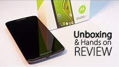 Motorola MOTO X PLAY Unboxing & Hands on Review -True Flagship Killer!