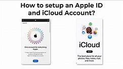 How to setup an Apple ID & iCloud account?
