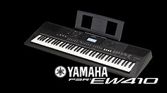 Yamaha PSR EW410 VÍDEO TESTE - Video test Keyboard Yamaha PSR EW410