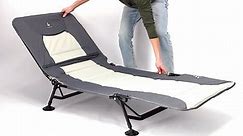 Woods Portable Quick Set-up Folding Adjustable 2-in-1 Camping Lounger/Cot