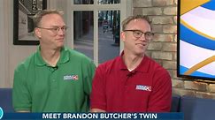 Meet Brandon Butcher's twin on Studio 3