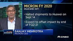Watch CNBC's full interview with Micron CEO Sanjay Mehrotra