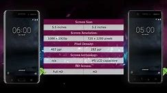 Nokia 6 vs Nokia 5 - Phone comparison