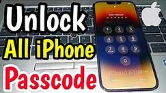 2024 Unlock iPhone Passcode | How To Unlock iPhone If Forgot Passcode