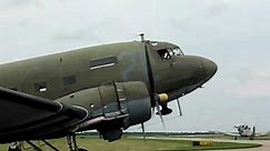 DC-3 (C-47) Engine Start -- WITH SOUND