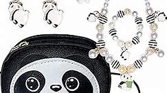 Panda Gifts for Little Girls,Panda Purse for Kids,Panda Bags for Kids,Panda Accessories for Girls,Panda Bracelet for Girls,Panda Coin Purse for Girls,Panda Necklace for Girls,Panda Lovers Gifts