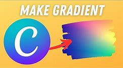 How to Make Gradient Background in Canva | Creating Stunning Gradient Backgrounds | Canva Tutorial