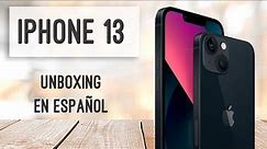 iPhone 13 🔥 Unboxing en español - Midnight 256GB