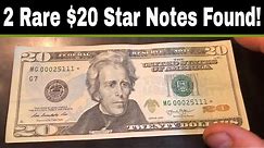 Searching 20K in Currency - More Rare $20 Star Notes Found!