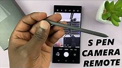 Samsung Galaxy S24 Ultra: How To Use S Pen as Camera Remote