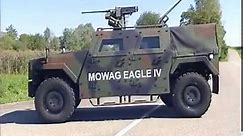 Mowag Eagle IV Armoured Wheeled Vehicle | General Dynamics European Land Systems | 480p