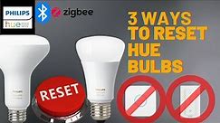 3 Easy Ways to Factory Reset Philips Hue Bulbs without a Bridge (No Dimmer!)