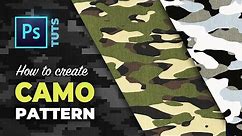 How to Create a Camouflage Pattern in Photoshop