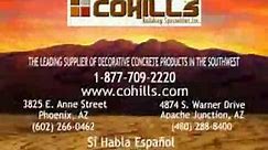 Cohills Decorative Concrete Acid Stain Epoxy Stamped Concrete Countertops Concrete Color