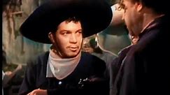El siete machos, fragmento a color 9. Cantinflas. 1951.