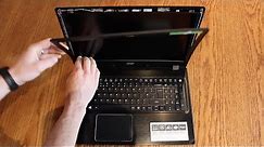 How to replace the LCD screen on an Acer Aspire laptop