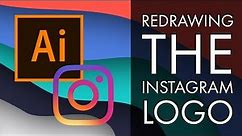 Redrawing the Instagram Logo - Adobe Illustrator CC 2018 [33/39]