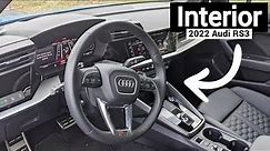 2022 Audi RS3 Interior | Detailed Walkthrough